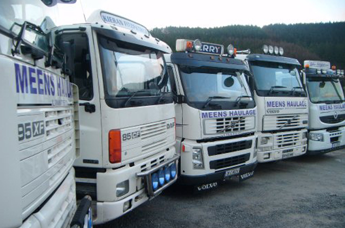 Meens Haulage Fleet